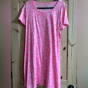 Lilly Pulitzer dress Pink shandy pattern plus size